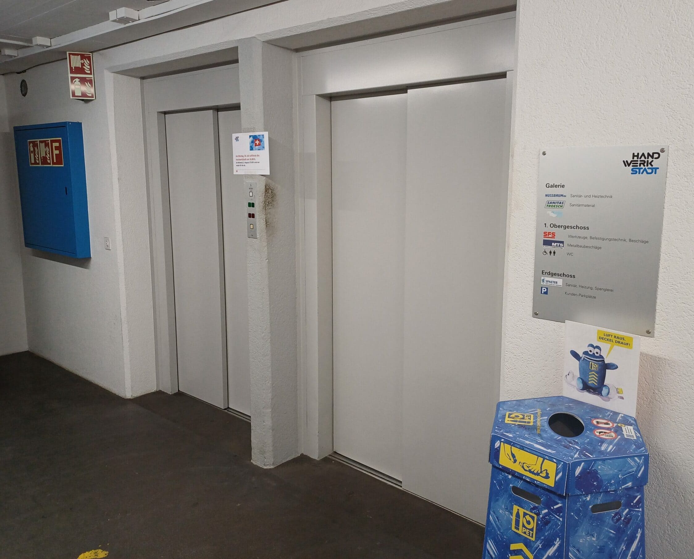 MTS Metallbaubeschläge _Filiale Bern_vue intérieure_2_Galerie